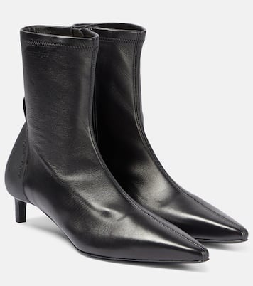 Bottines Scuba en cuir | Courrèges