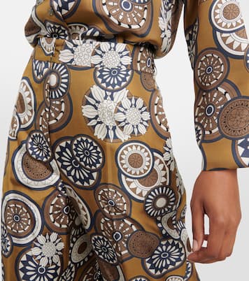 Pantalon Timeb à taille haute en crêpe de soie | 'S Max Mara