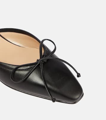 Ballerimu leather slippers  | Manolo Blahnik