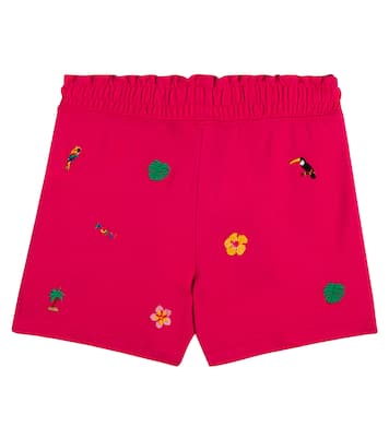 Embroidered cotton shorts | Polo Ralph Lauren Kids