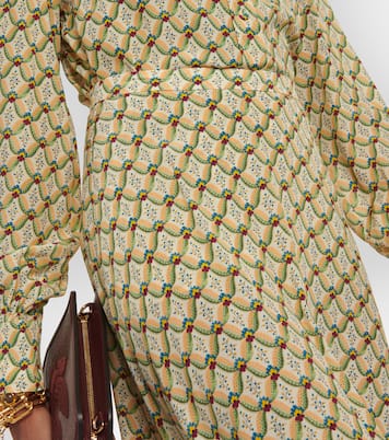 Printed high-rise maxi skirt | Etro