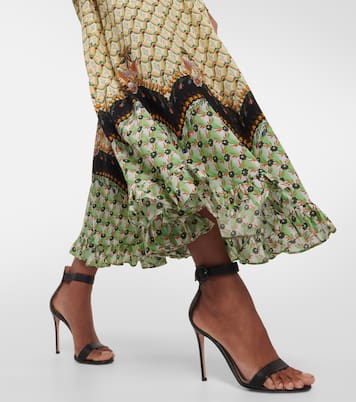 Printed high-rise maxi skirt | Etro