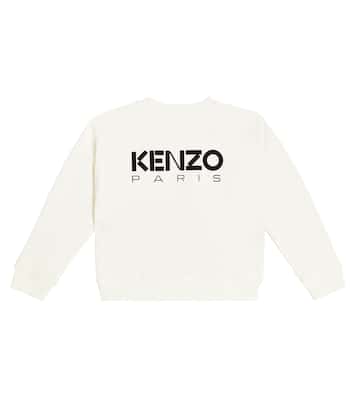 Printed cotton jersey sweatshirt | Kenzo Kids