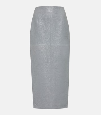 Jupe crayon en cuir | Prada