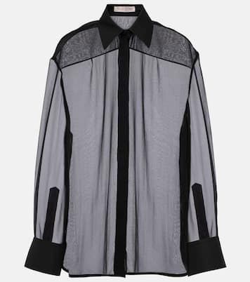 Bluse aus Seidenchiffon | Valentino