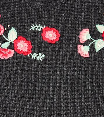 Embroidered wool-blend sweater | Tartine et Chocolat