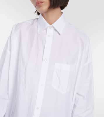 Camicia in cotone con logo | Balenciaga