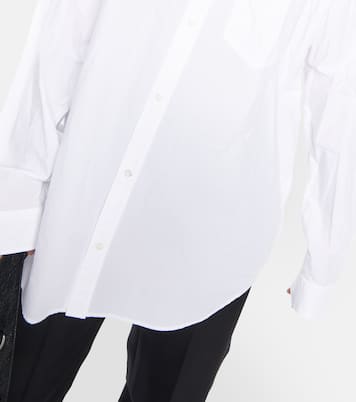 Camicia in cotone con logo | Balenciaga