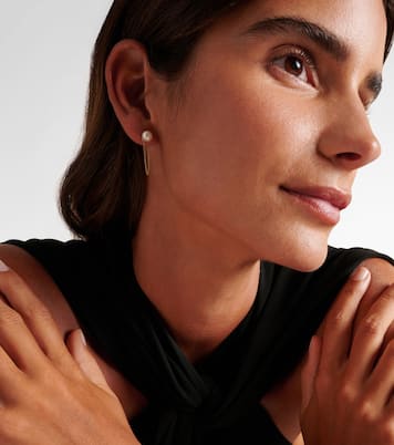 Boucles d'oreilles en or 14 ct et perles | Mateo