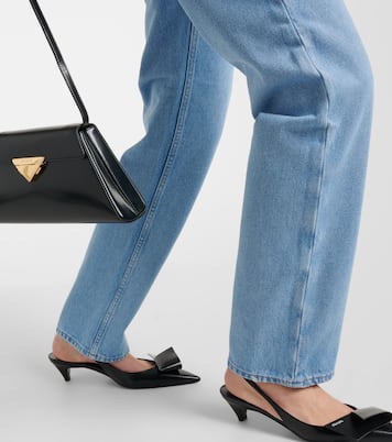 Jeans regular a vita alta | Prada