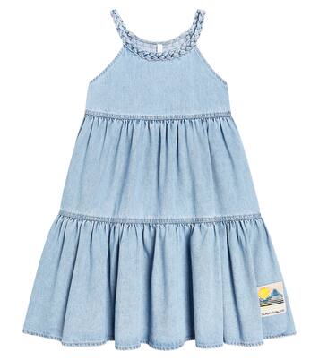 Kleid August aus Denim | Zimmermann Kids