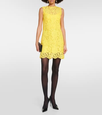 Minikleid aus Spitze | Dolce&Gabbana