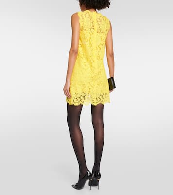 Minikleid aus Spitze | Dolce&Gabbana