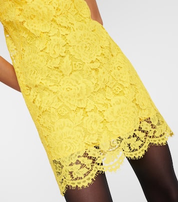 Minikleid aus Spitze | Dolce&Gabbana