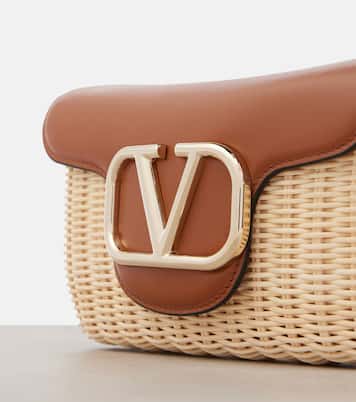 Schultertasche Locò Small mit Leder | Valentino Garavani