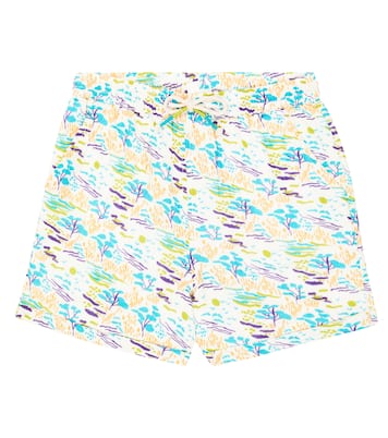 Aliki printed cotton shorts  | Louise Misha