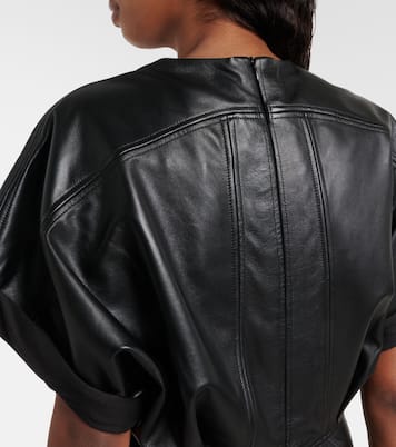 Minikleid Faustilia aus Leder | Isabel Marant