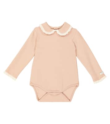Baby Body Diete aus Baumwolle mit Spitze | Donsje