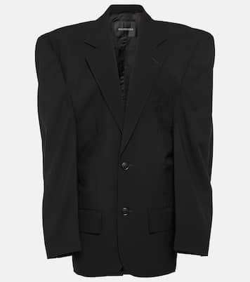 Oversize-Blazer Cut Away aus Wolle | Balenciaga