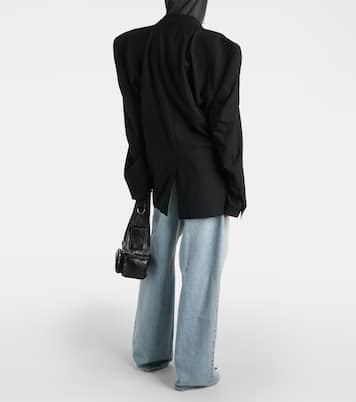 Oversize-Blazer Cut Away aus Wolle | Balenciaga