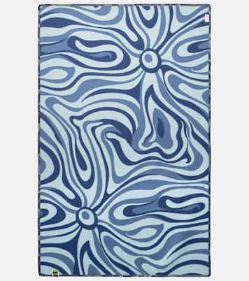 Marmo wool and silk blanket | Pucci