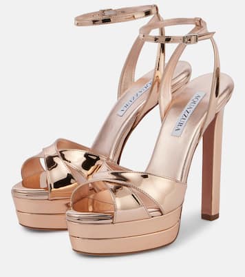 Sandali Divine in pelle con platform | Aquazzura