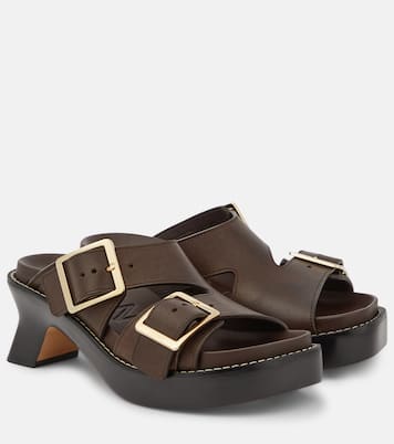 Ease leather sandals | Loewe