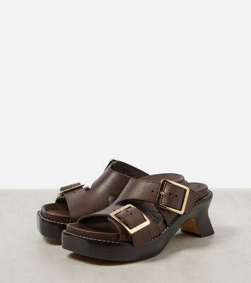 Ease leather sandals | Loewe