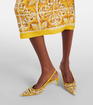 Escarpins Majolica brodés | Dolce&Gabbana
