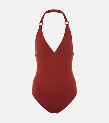 Bañador Ring Marine con cuello halter | Loro Piana