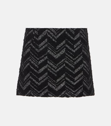 Mini-jupe Zig Zag en bouclé | Missoni