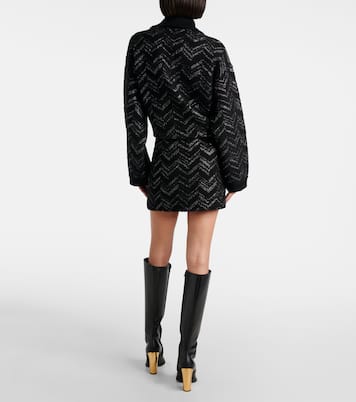 Mini-jupe Zig Zag en bouclé | Missoni