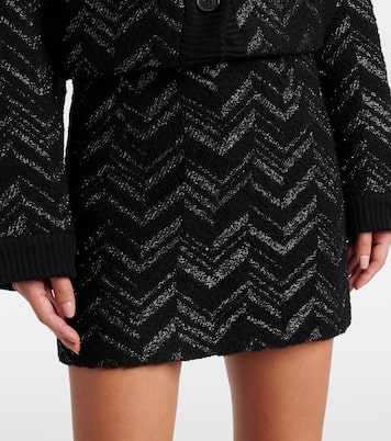 Mini-jupe Zig Zag en bouclé | Missoni