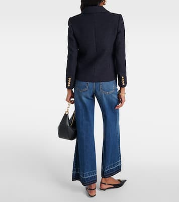 Chaqueta de tweed con VLogo Signature | Valentino