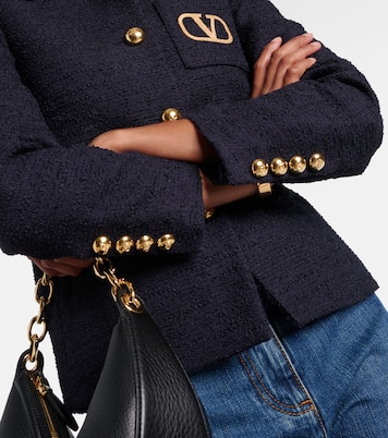 Chaqueta de tweed con VLogo Signature | Valentino