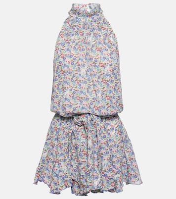 Miniabito Bianca con stampa floreale | Poupette St Barth
