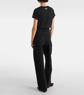 Jeans regular Hewitt a vita alta | Khaite