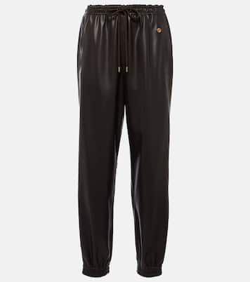Jogginghose aus Lederimitat | Stella McCartney