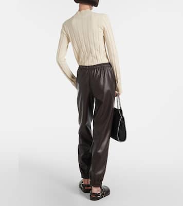 Jogginghose aus Lederimitat | Stella McCartney
