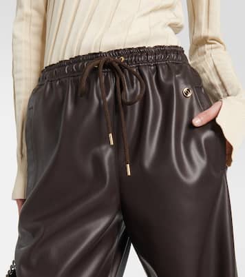 Jogginghose aus Lederimitat | Stella McCartney