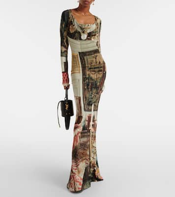 Saloon printed maxi dress | Vivienne Westwood