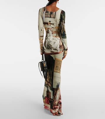 Saloon printed maxi dress | Vivienne Westwood