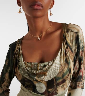 Saloon printed maxi dress | Vivienne Westwood
