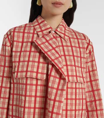 Chemise en coton à carreaux | Bottega Veneta