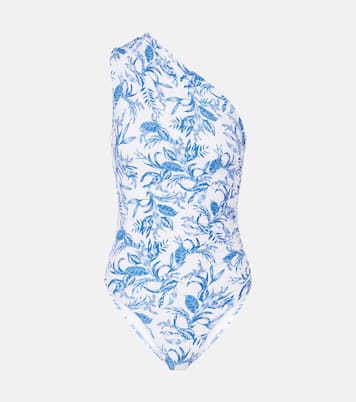 Arizona printed one-shoulder swimsuit | Melissa Odabash