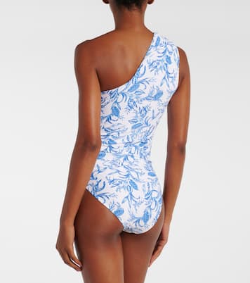 Arizona printed one-shoulder swimsuit | Melissa Odabash