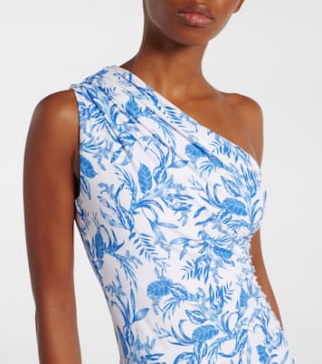 Arizona printed one-shoulder swimsuit | Melissa Odabash