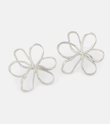 Boucles d’oreilles Threaded Flower Small | Oscar de la Renta