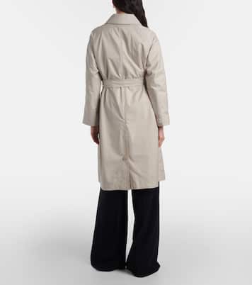 Mantel The Cube Orleans aus Twill | Max Mara