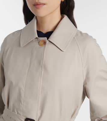 Mantel The Cube Orleans aus Twill | Max Mara